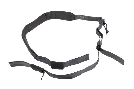 The Viking Tactics Vtac two point wide padded upgraded two point sling in black features durable metal hardware